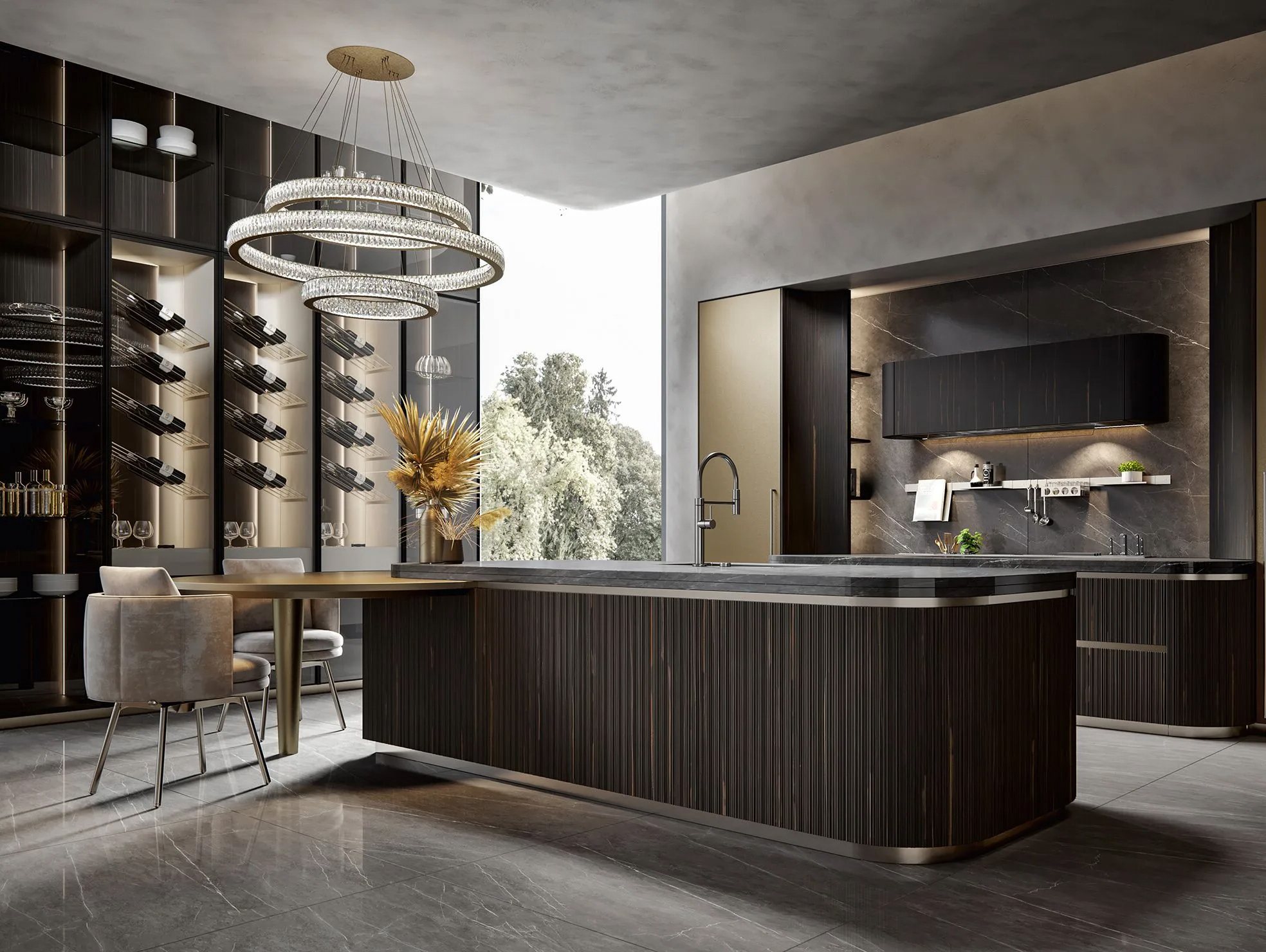 Hillside Villa Kitchen