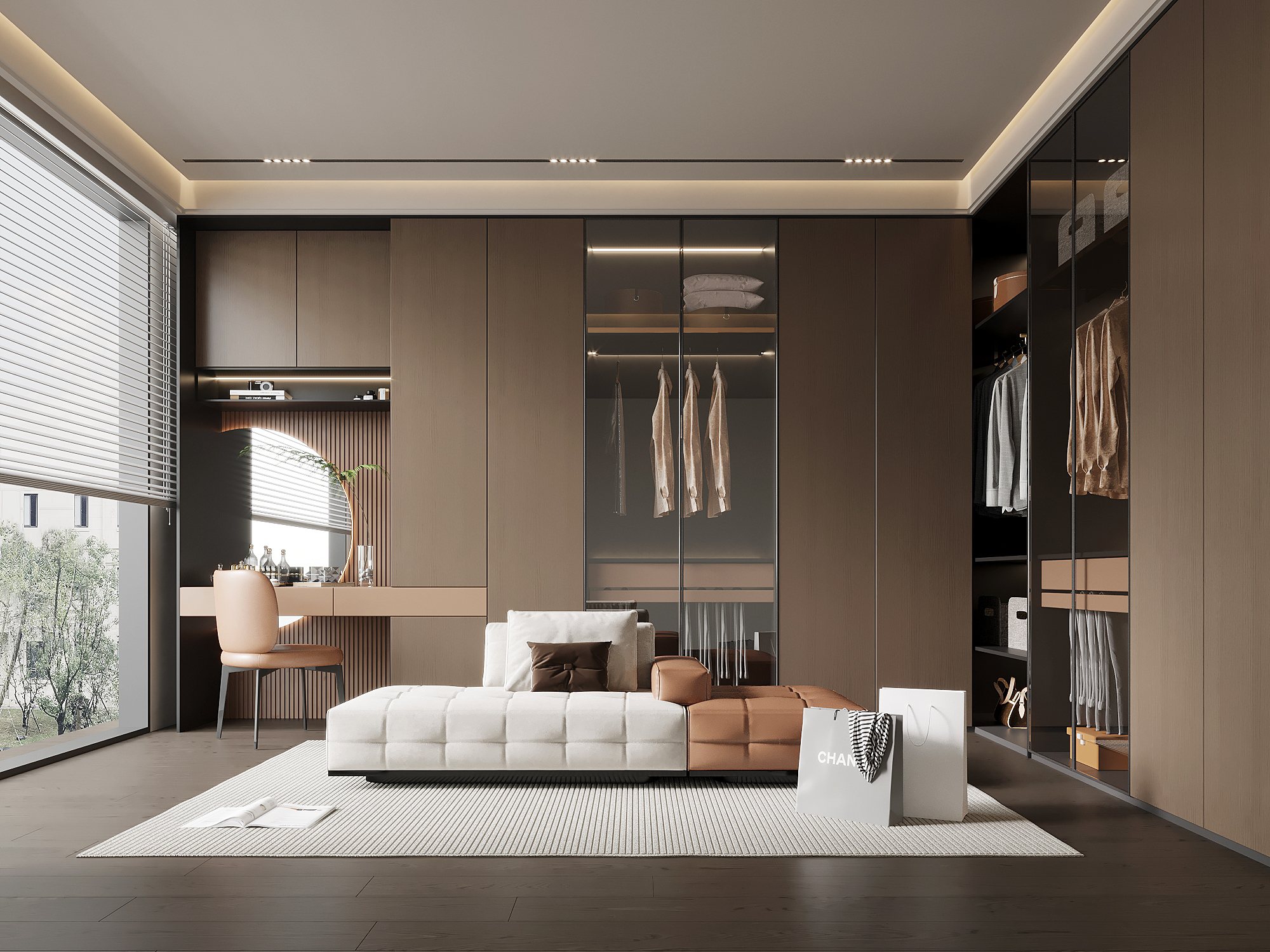 Glass Wardrobes